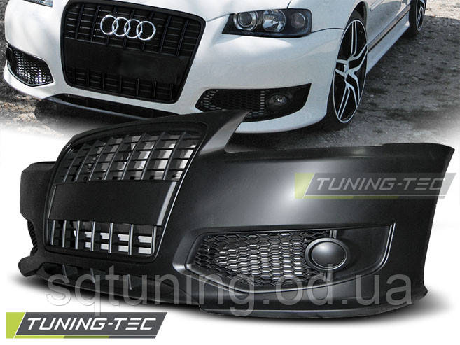 Бампер передний AUDI A3 96-03 S-LINE STYLE BLACK