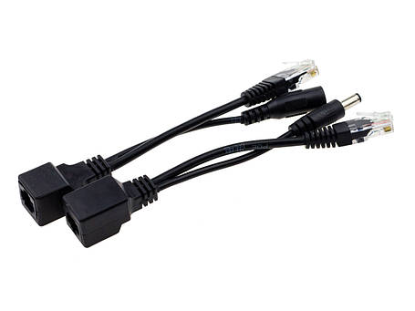 Passive PoE SET SEVEN P-731 black, фото 1