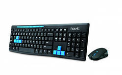 Бездротова клавіатура з мишкою HAVIT HV-KB527GCM USB
