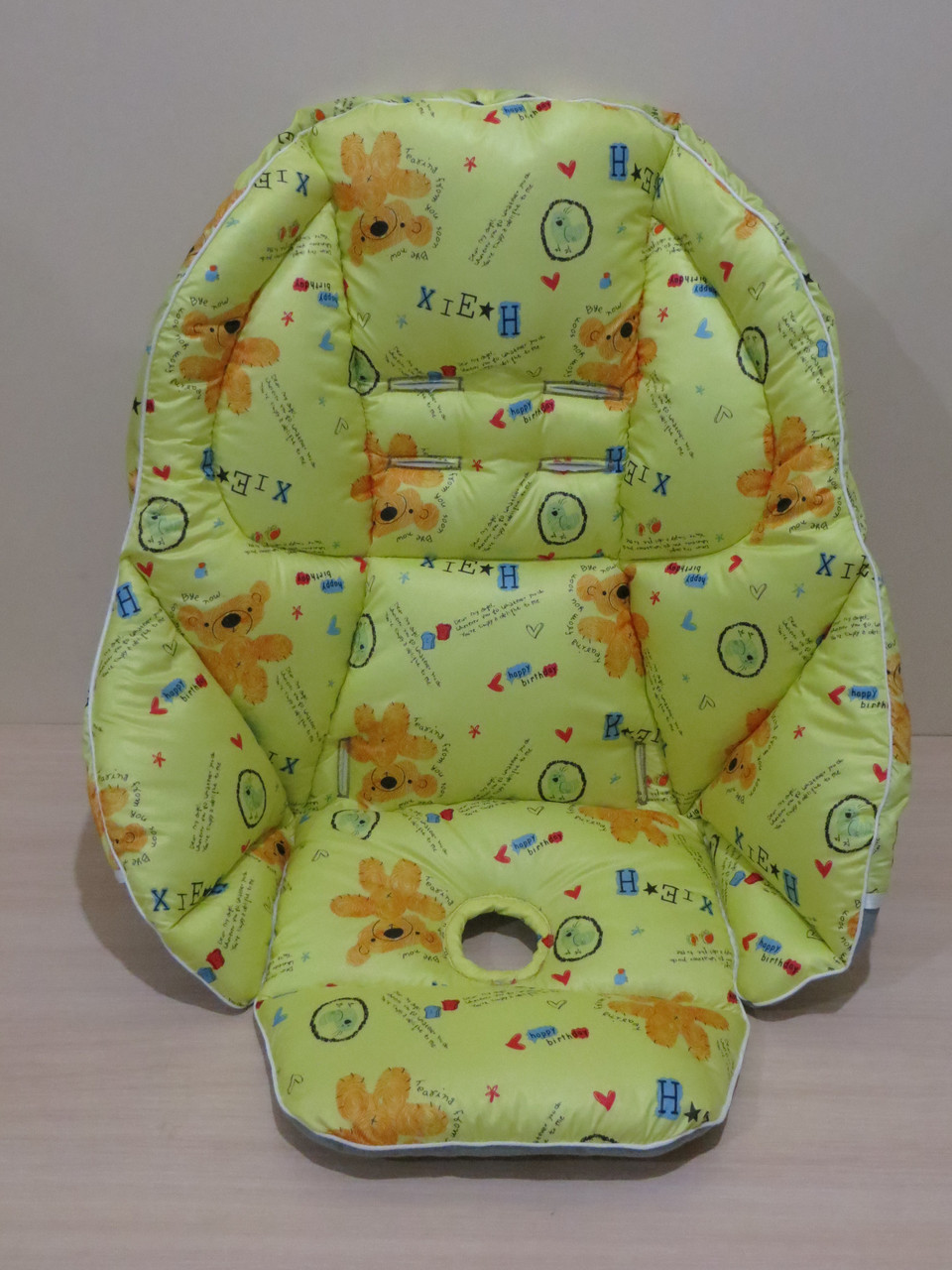 Чохол Peg-Perego Tatamia ведмедики-сліди на жовтому