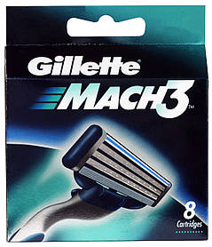 Змінні касети для гоління Gillette Mach 3 8 шт.