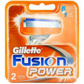 Змінні касети для гоління Gillette Fusion Power 2 шт.