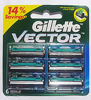 Змінні касети для гоління Gillette Vector 6 шт.