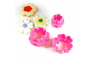 Двосторонні формочки Квітка, 6 розмірів