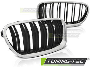 Решітка радіатора BMW F10 / F11 10-16 M5 LOOK CHROME BLACK