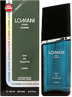 Lomani men 100 ml новий дизайн туалетная вода мужская (оригинал подлинник Франция)