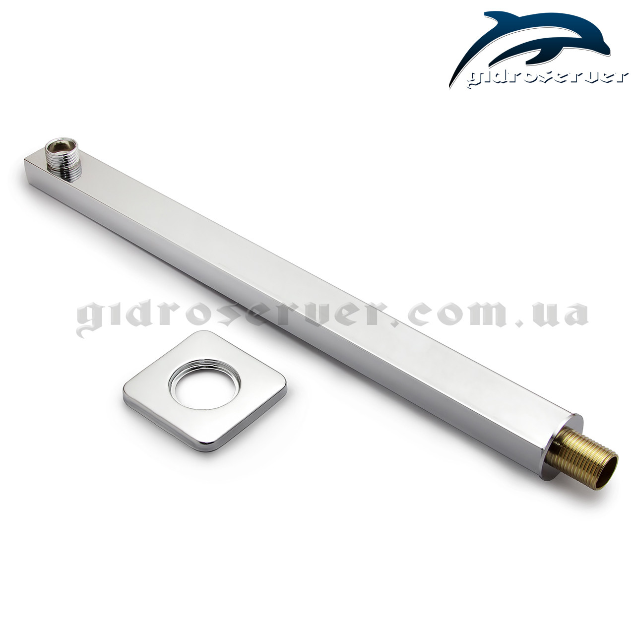 Кронштейн лійки верхнього душу для прихованого монтажу LQS-04 з робочою довжиною 40 см.