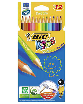 Олівці кольорові 12кол. BIC Kids Evolution 829029