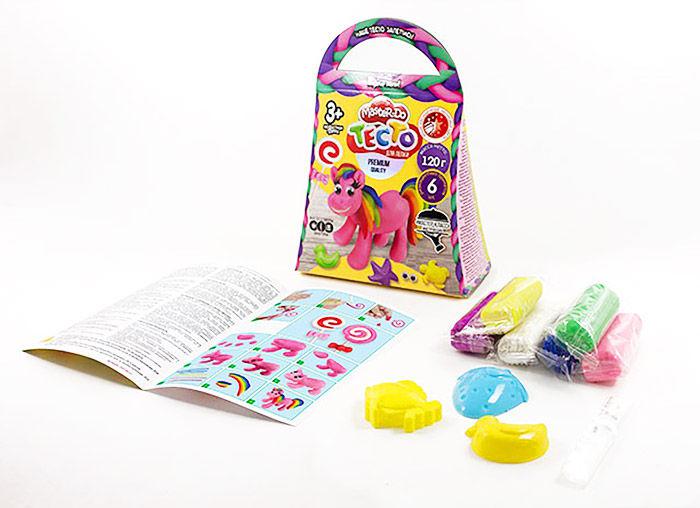 Маса для ліплення DankoToys MasterDo 6кол по 20гр + 3форми TMD-04-04