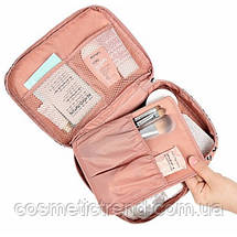 Косметичка/несесер жіноча дорожня Trevel Season Bag Leo Pink 22*17*8 см, фото 6