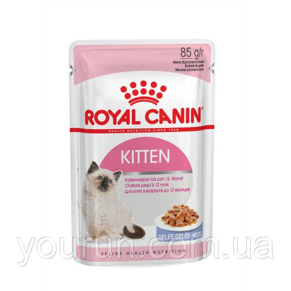 Royal Canin (Роял Канін) Kitten Instinctive в желе для кошенят до 12 міс 12шт