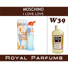 Духи на розлив Royal Parfums W-39 «I Love Love» від Moschino