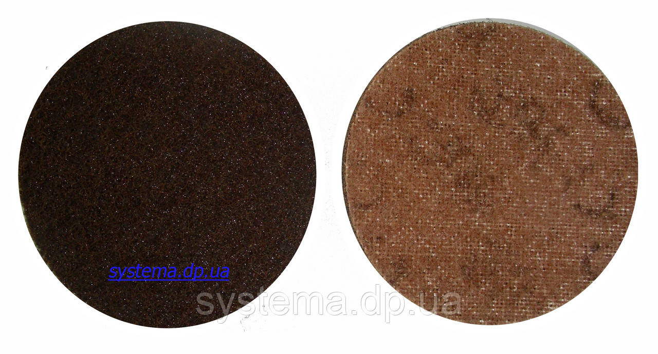 Круг скотч-брайт, коричневий — 3МTM Scotch-Brite SC-DH, A CRS (P120-150) 75 мм, Нержавіюча сталь