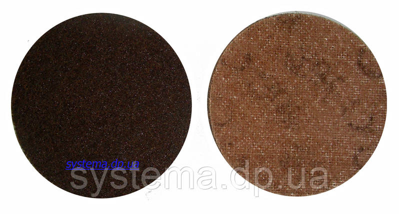 Круг скотч-брайт, коричневий — 3МTM Scotch-Brite SC-DH, A CRS (P120-150) 75 мм, Нержавіюча сталь, фото 1