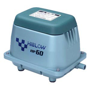 HIBLOW HP-60 компресор, аератор для ставка, септика, водойма - фото 1 - id-p210257275