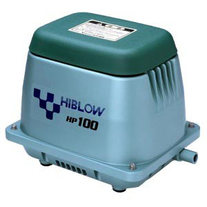 HIBLOW HP-100 компресор, аератор для ставка, септика, водойма 