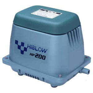 HIBLOW HP-200 компресор, аератор для ставка, септика, водойма 