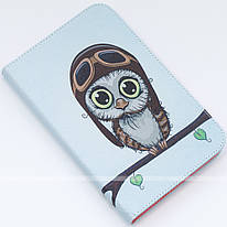 Чохол Classy Printed Stand для Samsung Galaxy Tab 3 Lite 7.0 SM-T110, T111, T113, T116 Aviator Owl