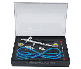 Набір для аерографії TG186S, аерограф 0,2/0,3/0,5 мм із верхньою подачею фарби, Tagore