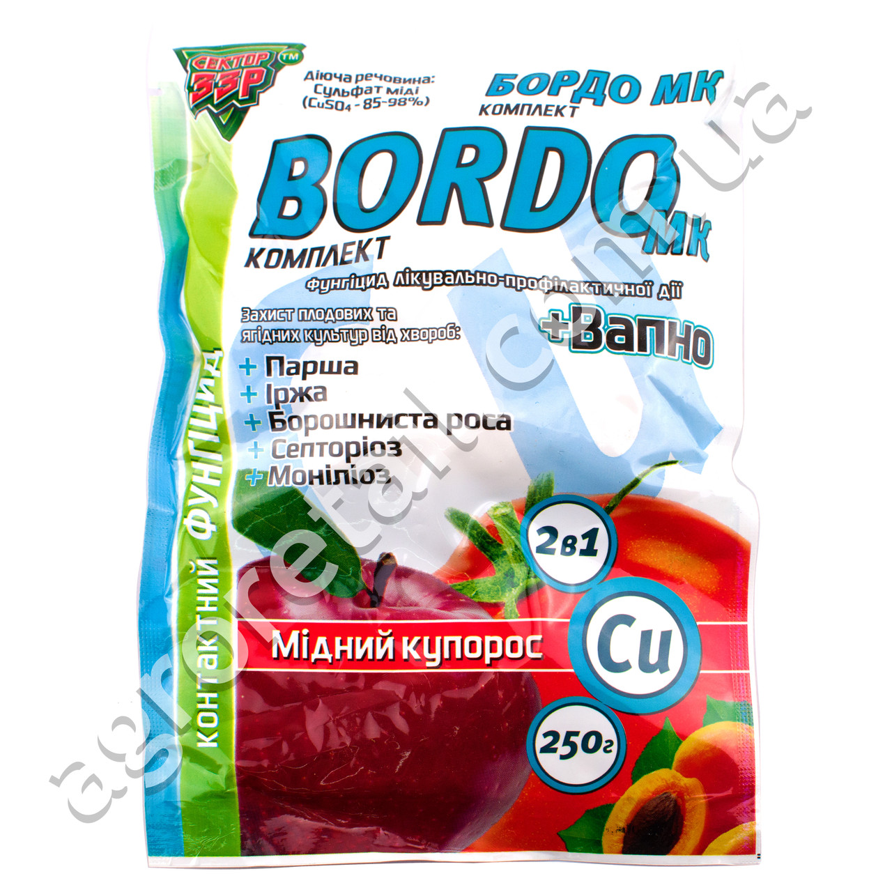 Бордосская смесь Bordo МК комплект 250 г Сектор ЗЗР - купить по лучшей ...
