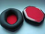 Подушки амбушюри (red) для навушників V-MODA Crossfade Wireless, M100, LP, LP2, фото 6
