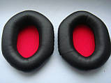 Подушки амбушюри (red) для навушників V-MODA Crossfade Wireless, M100, LP, LP2, фото 3