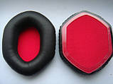 Подушки амбушюри (red) для навушників V-MODA Crossfade Wireless, M100, LP, LP2, фото 7