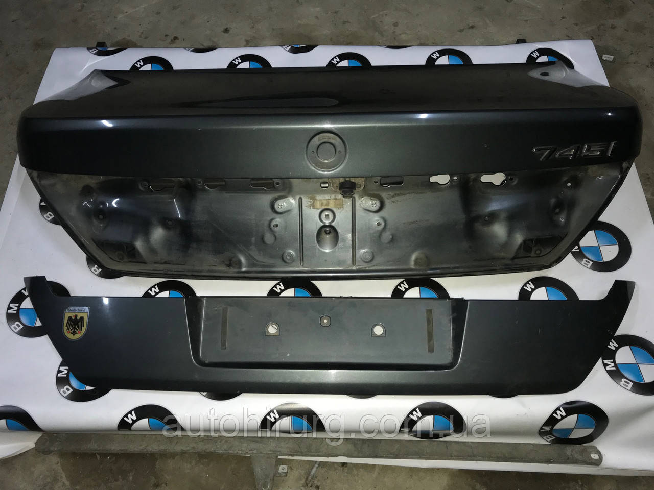 Кришка багажника bmw e65 7-series, фото 1