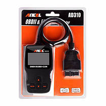 Діагностичний сканер для авто OBD-2 EOBD ANCEL AD310, фото 5