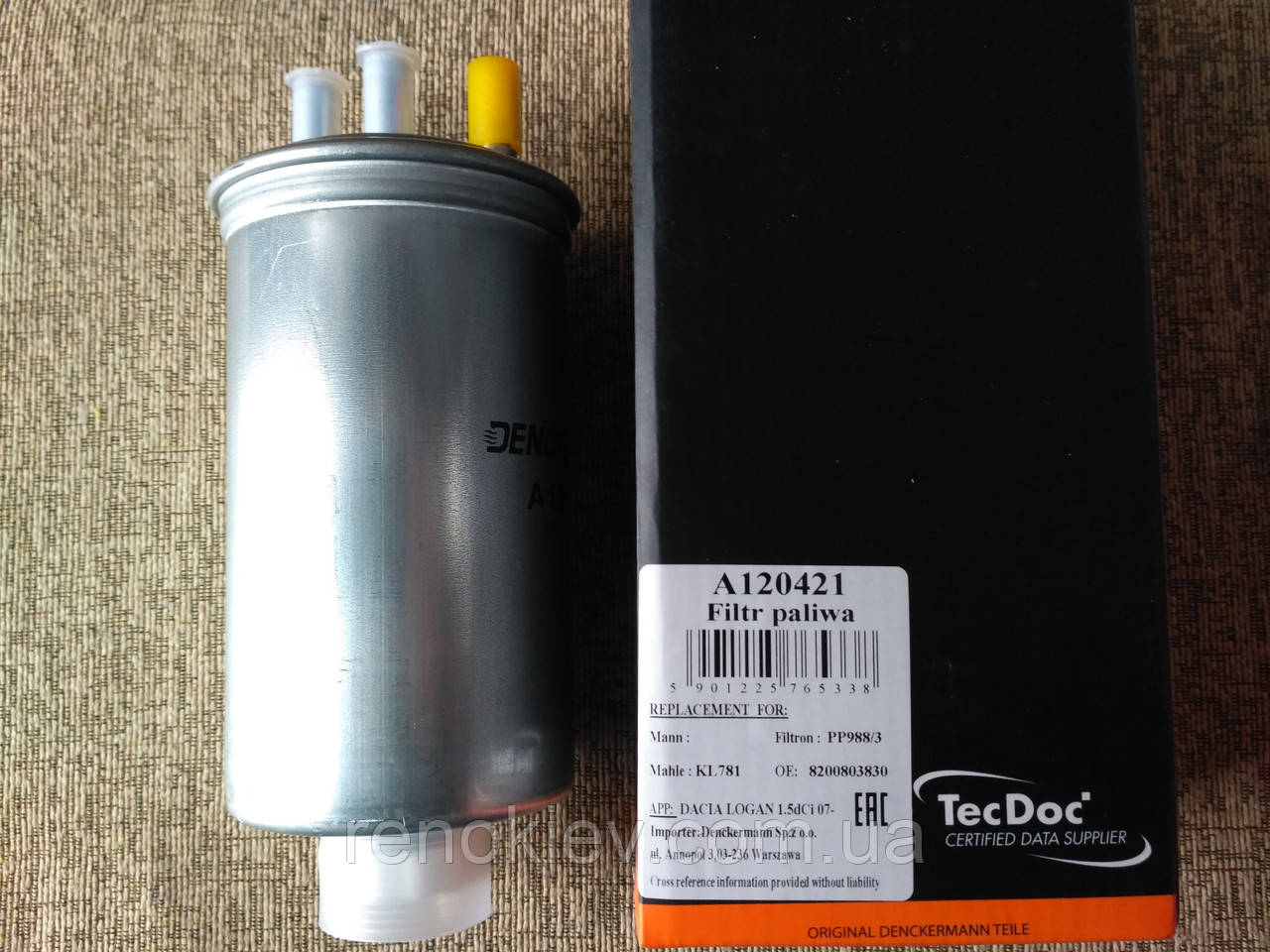 Фільтр палива Renault Logan Dacia Logan Duster Sandero 1.5 dCi 2005 >, фото 1