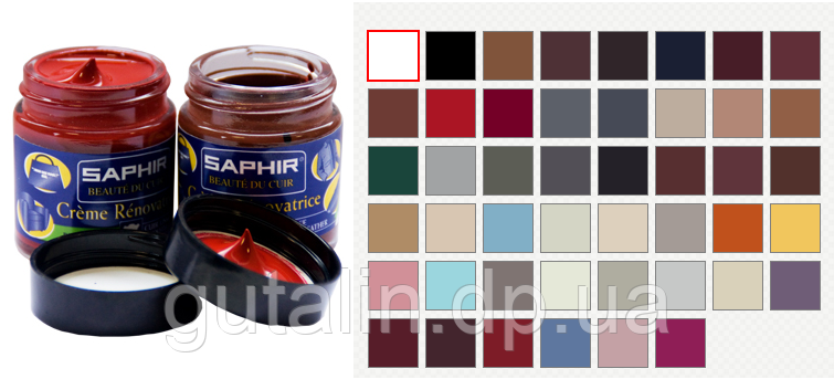 Рідка Шкіра - крем Saphir Creme Renovatrice 30 мл колір темно коричневий (05)