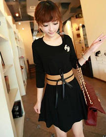 Розпродаж Оксамитове плаття туніка з поясом