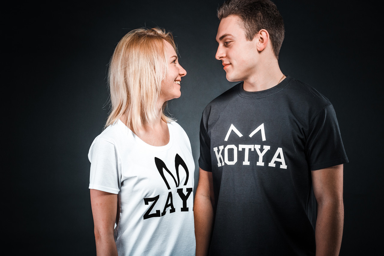 Подарунковий комплект футболок Kotya&Zaya