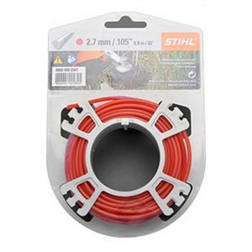 Волосінь тримерна Stihl Ø 2,7 мм x 9 м кругла малошумна (00009302422)