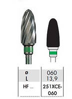 HF251SCE-060 Фреза твердосплавная зуботехническая