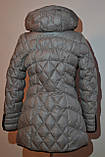 Зимова куртка пуховик Mishele 7630 48 розмір, фото 2