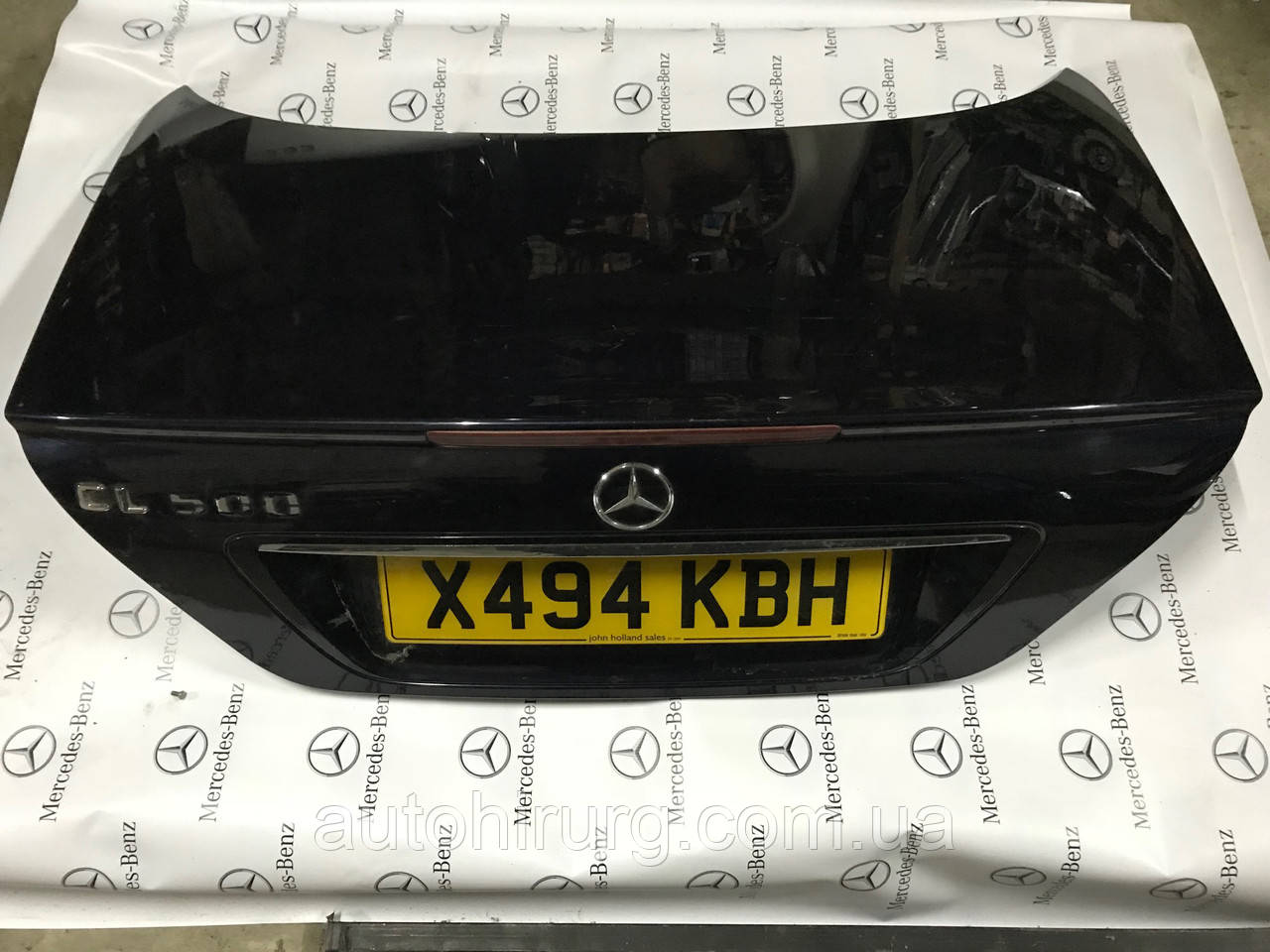 Крышка багажника mercedes w215 cl-class