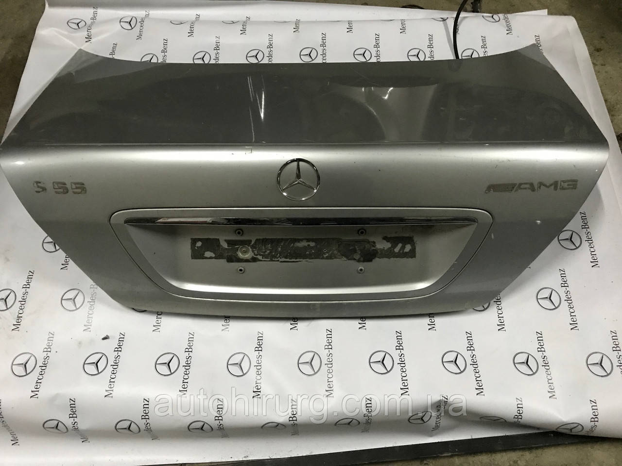 Крышка багажника mercedes w220 s-class
