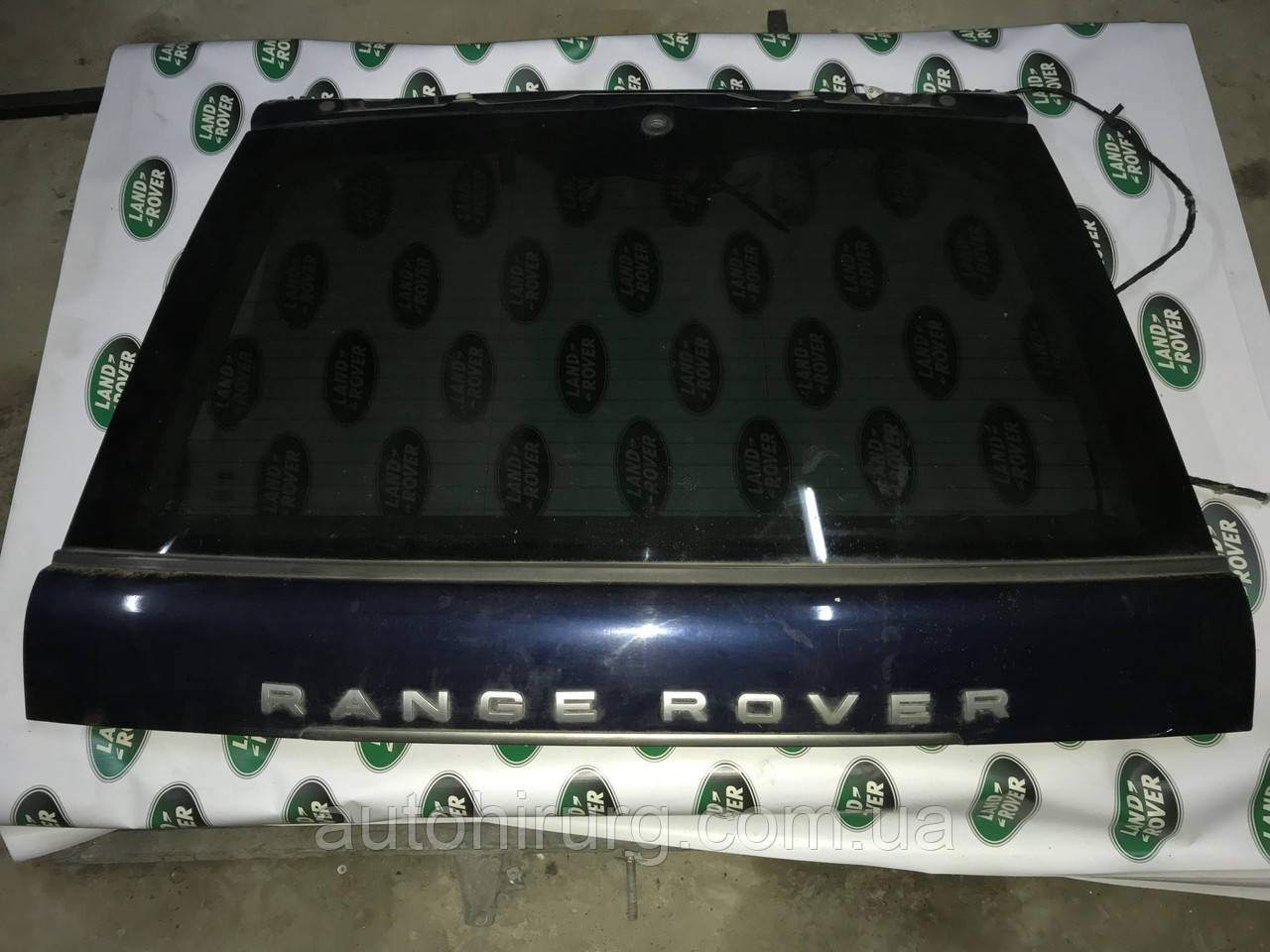 Крышка багажника range rover vogue со стеклом