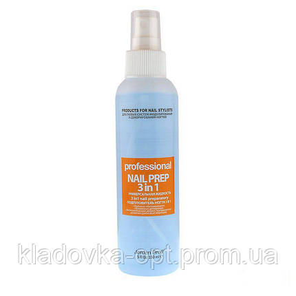 Знежирювачах Jerden Proff Nail Prep 3 в 1, 150 мл, фото 2