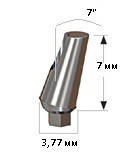 Абатмент угловой 7° + Винт 3.77, 7°, 0мм