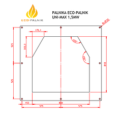 Пелетний пальник 1500 кВт Eco-Pallik серія UNI-MAX (Польща), фото 5