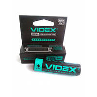 Акумулятор Videx Li-ion 18650 2800mAh з захистом