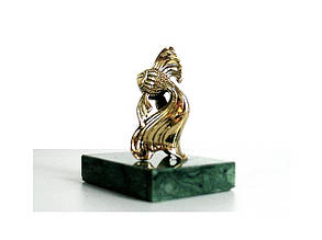 Оригінальна статуетка "Золота Рибка" в подарунок, фото 2