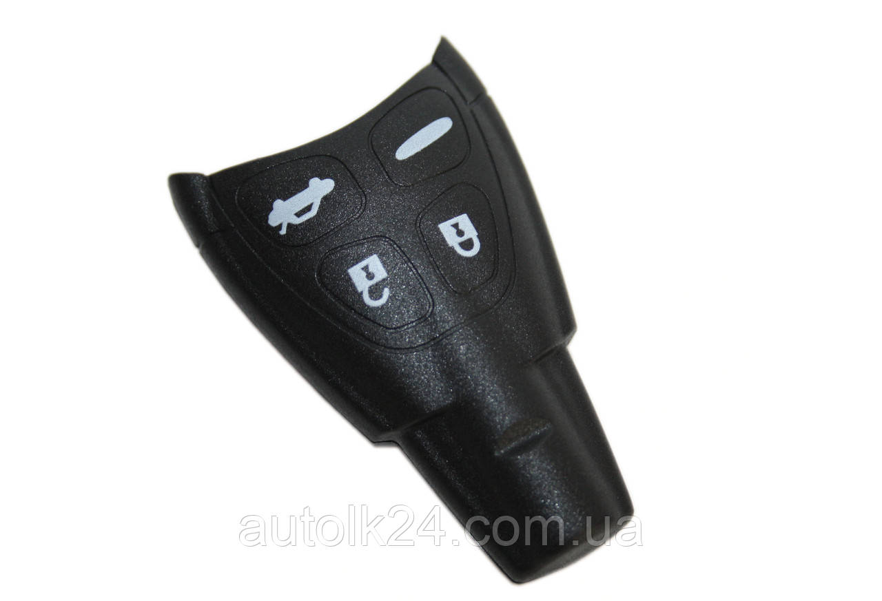 Корпус смарт ключа Saab (Сааб) 4 кнопки , фото 1