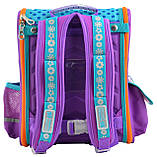 Рюкзак шкільний каркасний YES Н-17 Flowers, 34*29*15, 555102, фото 4