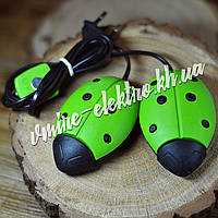 Сушарка для взуття Сонечко рожевий з чорними крапками