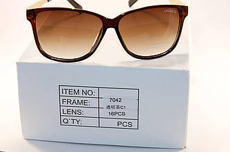 Сонце захисні окуляри в стилі Lacoste (унісекс)