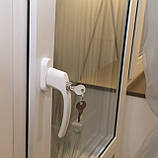 Ручка для пластикового вікна з замком "Astex", фото 6