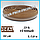 Гнучкий поріг шириною 40 мм Ideal, 3,0 м Дуб темний, фото 4